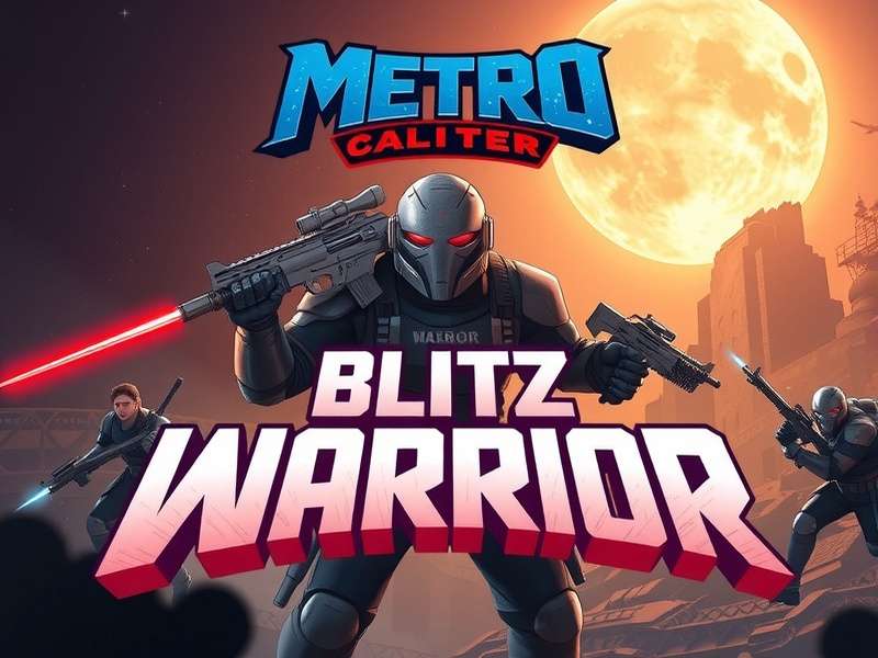 Metro Blitz Warrior Game Banner